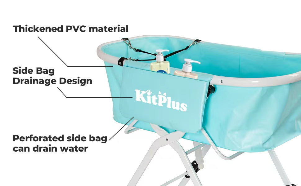 KITPLUS AdjustaPet Bath Tub
